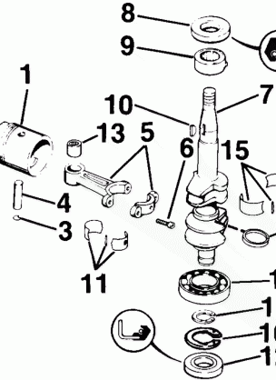 CRANKSHAFT & PISTON