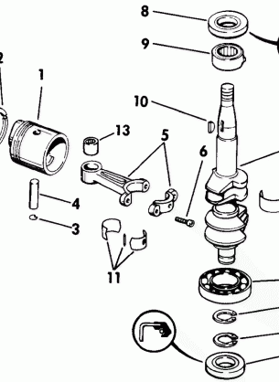 CRANKSHAFT & PISTON