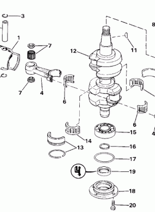 CRANKSHAFT & PISTON