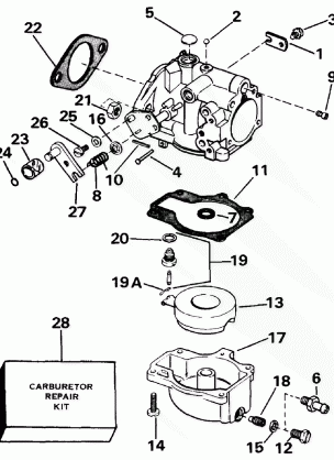 CARBURETOR - ALL 45 MODELS