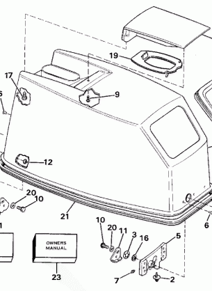 ENGINE COVER - JOHNSON