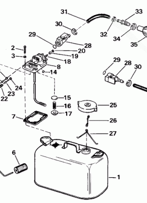 FUEL TANK WITH GAUGE