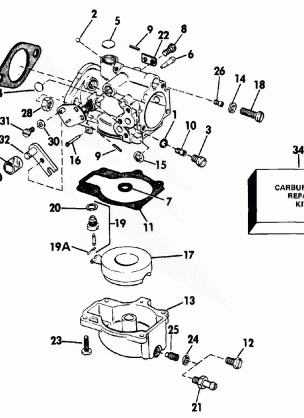 CARBURETOR - ALL 55 MODELS