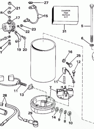 ELECTRIC STARTER AMERICAN BOSCH 17996-29-MO30SM