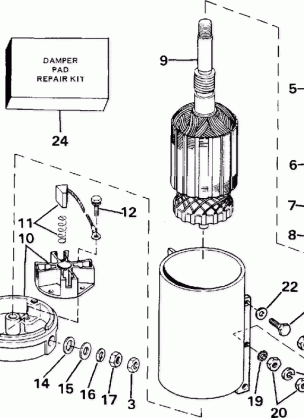 ELECTRIC STARTER AMERICAN BOSCH SM47309