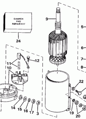 ELECTRIC STARTER AMERICAN BOSCH SM47309