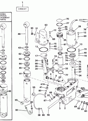 POWER TRIM / TILT HYDRAULIC ASSEMBLY