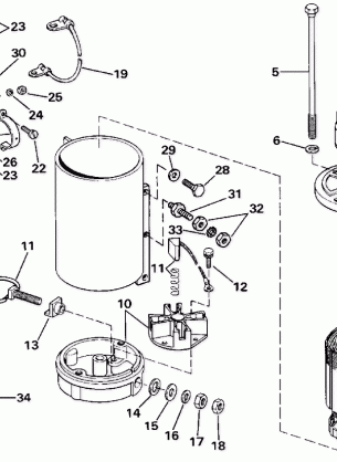 ELECTRIC STARTER & SOLENOID AMERICAN BOSCH 08142-23-MO30SM