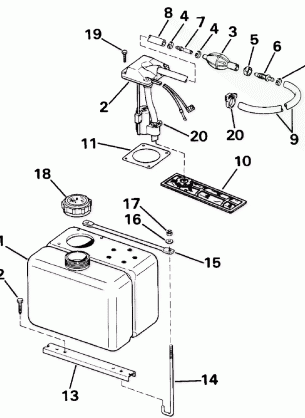 VRO OIL TANK KIT-1.8 GALLON