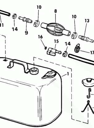 FUEL TANK WITHOUT GAUGE