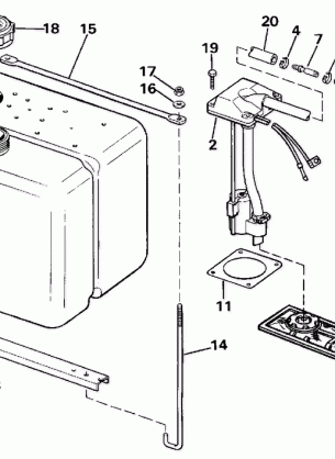 OIL TANK KIT - 3.0 GALLON