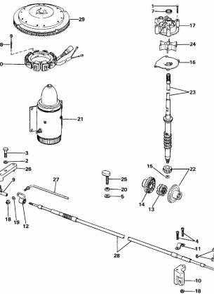 COUNTER ROTATION GEARCASE KIT