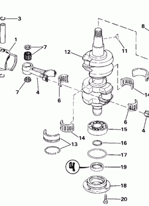 CRANKSHAFT & PISTON