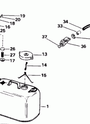 FUEL TANK WITH GAUGE