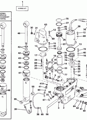 POWER TRIM / TILT HYDRAULIC ASSEMBLY