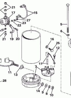 ELECTRIC STARTER AMERICAN BOSCH 17996-29-MO30SM