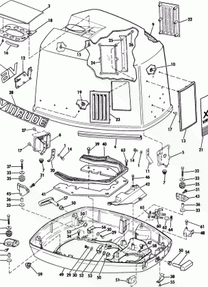 ENGINE COVER - EVINRUDE