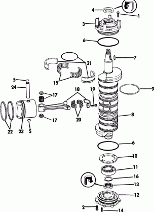 CRANKSHAFT & PISTON