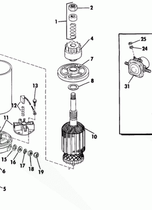 ELECTRIC STARTER & SOLENOID AMERICAN BOSCH tahos_255625-MO30SM