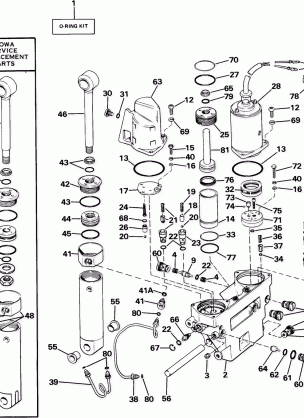 POWER TRIM / TILT HYDRAULIC ASSEMBLY