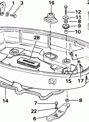 LOWER ENGINE COVER