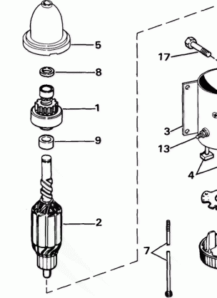 ELECTRIC STARTER PRESTOLITE MODELS MEO-7007