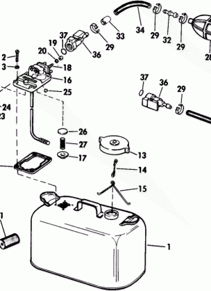 FUEL TANK WITH GAUGE