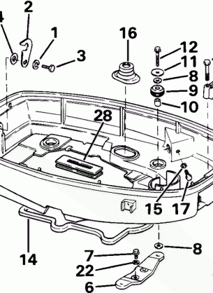 LOWER ENGINE COVER