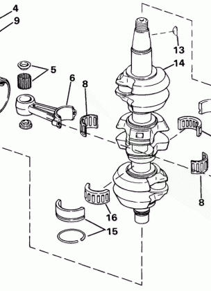 CRANKSHAFT & PISTON