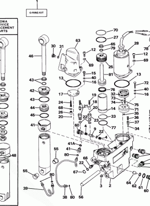 POWER TRIM / TILT HYDRAULIC ASSEMBLY