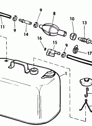 FUEL TANK WITHOUT GAUGE