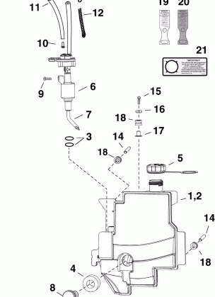 OIL TANK & PUMP