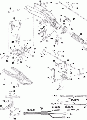 TILLER ARM C H R S-suffix