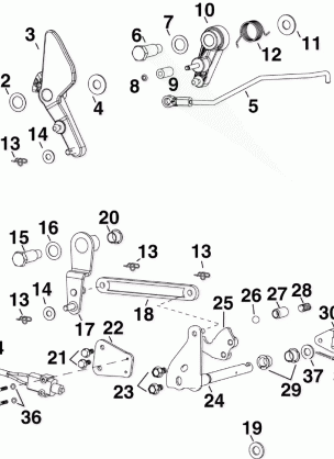 THROTTLE & SHIFT LINKAGE