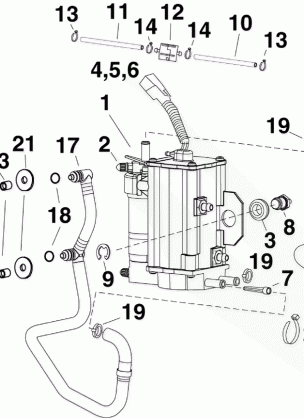 FUEL PUMP & VAPOR SEPARATOR