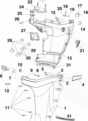 LOWER ENGINE COVER