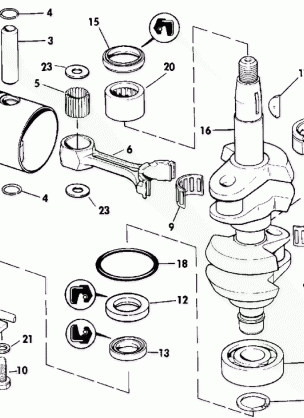 CRANKSHAFT & PISTON