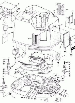 ENGINE COVER - EVINRUDE