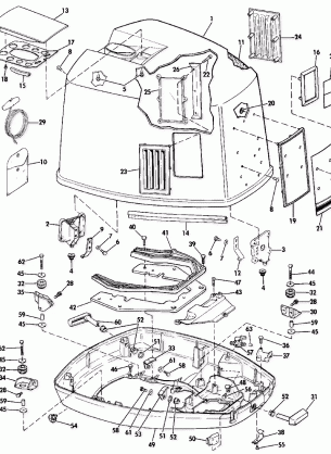 ENGINE COVER - JOHNSON