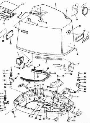 ENGINE COVER - JOHNSON