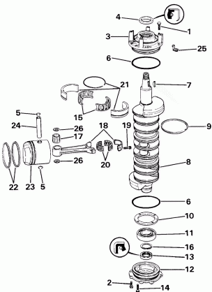 CRANKSHAFT & PISTON