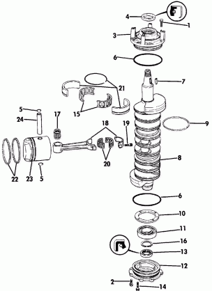 CRANKSHAFT & PISTON