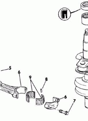 CRANKSHAFT & PISTON