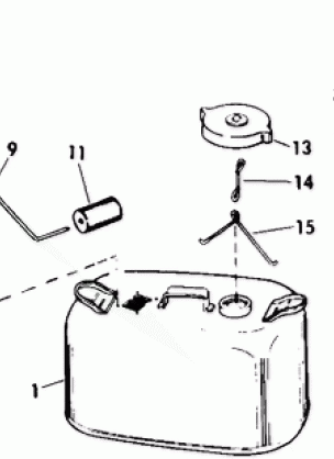 FUEL TANK WITH GAUGE