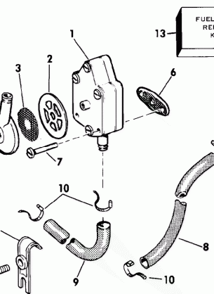 FUEL PUMP AND FILTER