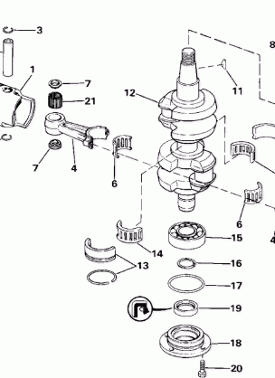 CRANKSHAFT & PISTON