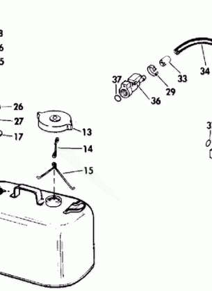 FUEL TANK WITH GAUGE