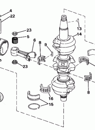 CRANKSHAFT & PISTON