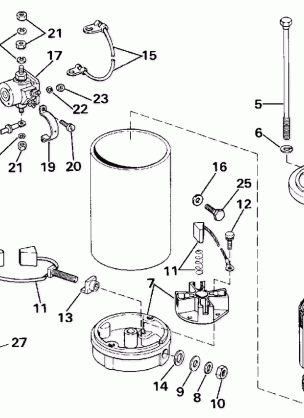 ELECTRIC STARTER AMERICAN BOSCH 17996-29-MO30SM