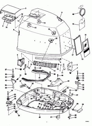 MOTOR COVER-EVINRUDE